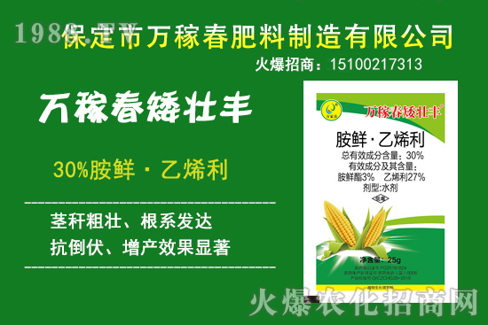 玉米倒伏產(chǎn)量低，玉米縮節(jié)、抗倒增產(chǎn)產(chǎn)品有哪些？