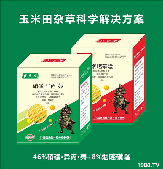     玉米花生是夏季的主要農(nóng)作物，種植面積大，產(chǎn)量高，效益好，但雜草防治卻令農(nóng)民朋友十分頭疼，既害怕藥害，又害怕防治效果不好。