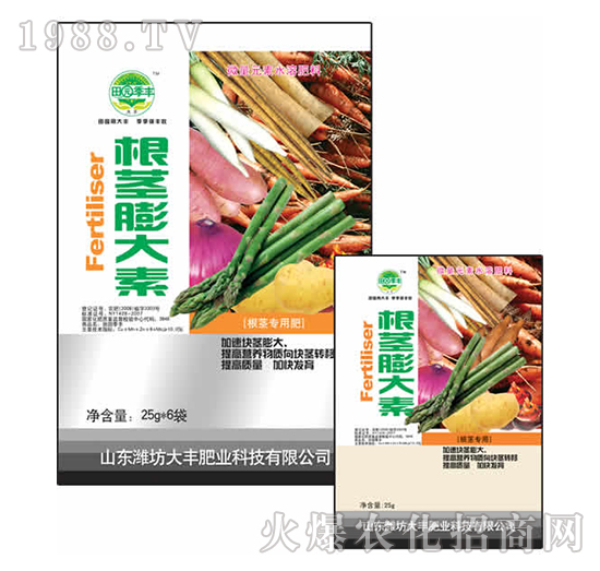 25g根莖膨大素-田園季豐-大豐肥業(yè)