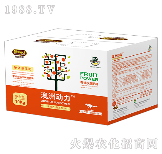 果動力·靚果型有機水溶肥料-格瑞藍達生物