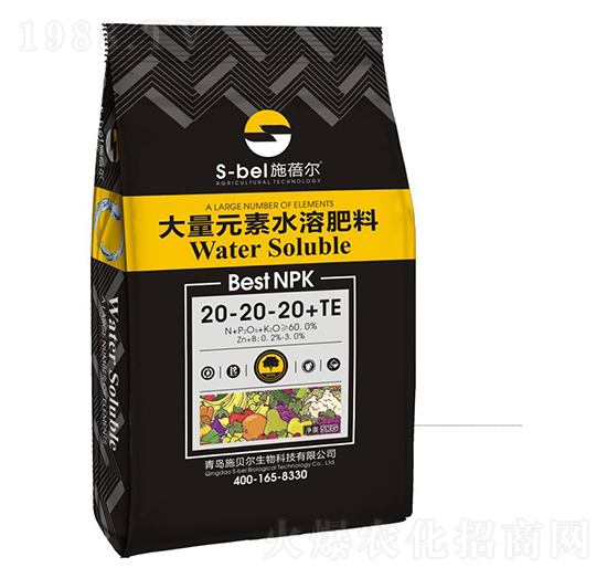 5kg����Ԫ��ˮ�ܷ���20-20-20+TE-ʩ����