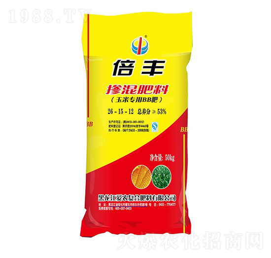 玉米專用BB肥26-15-12-倍豐-愛農