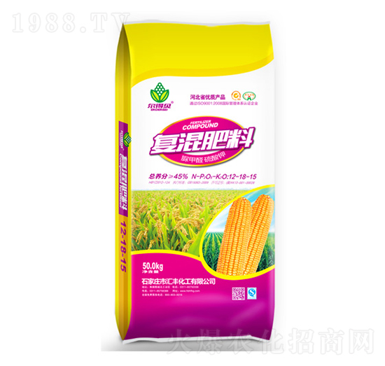 脲甲醛復混肥料12-18-15-匯豐化工