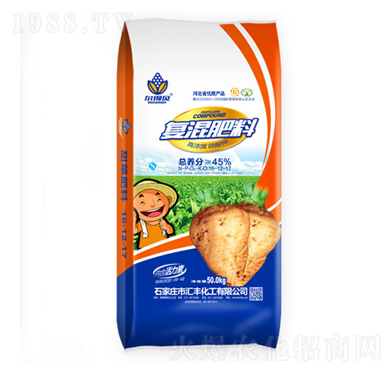 高濃度硫酸鉀復(fù)混肥16-12-17-匯豐化工