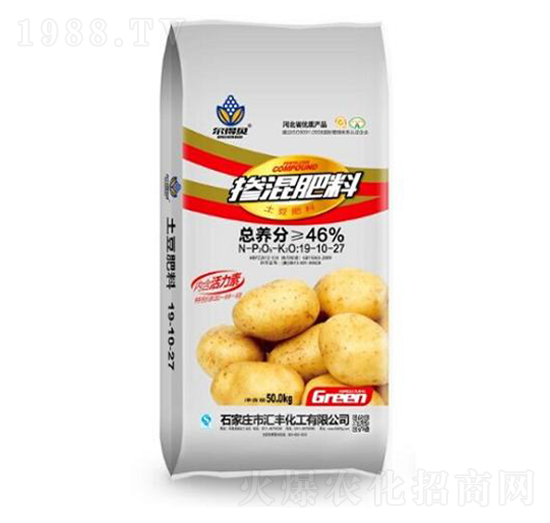 土豆專用摻混肥料19-10-27-匯豐化工