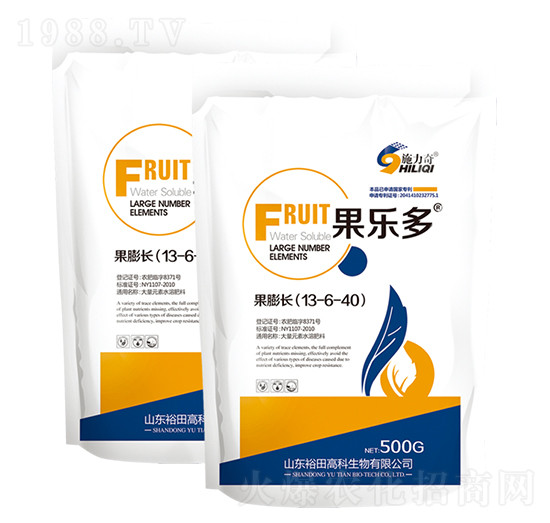 果膨長(zhǎng)大量元素水溶肥料13-6-40-果樂(lè)多-施力奇-裕田高科
