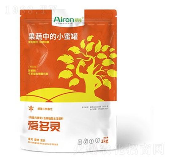 1kg含腐植酸水溶肥料-愛(ài)多靈-愛(ài)隆