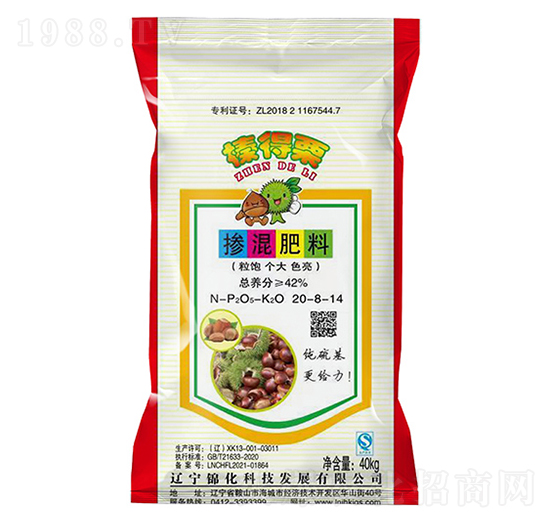 摻混肥料20-8-14-榛得栗-錦化科技