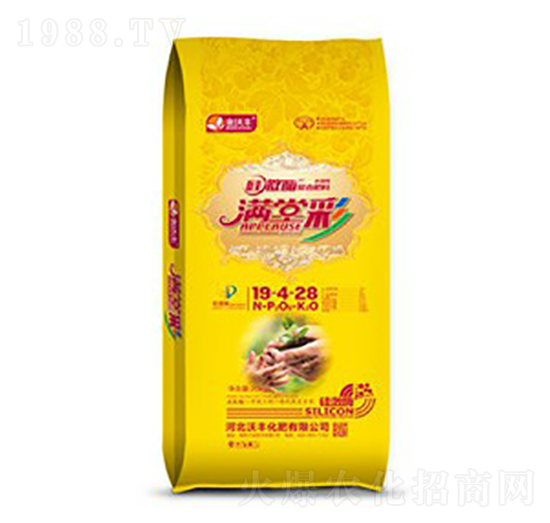 硅激酶水溶性肥料19-4-28-滿(mǎn)堂彩-沃豐化肥