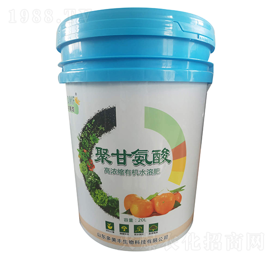 高濃縮有機水溶肥-聚甘氨酸-多美豐