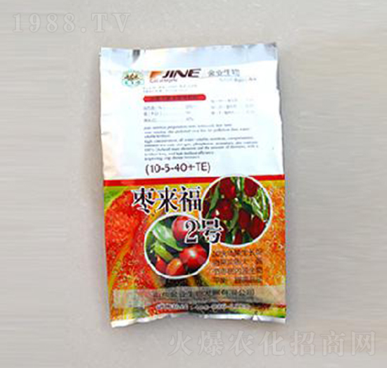大量元素水溶肥料10-5-40+TE-棗來(lái)福2號(hào)-金業(yè)生物