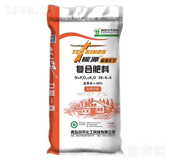 復合肥料28-6-6-碳源菌淋天下-青島中天