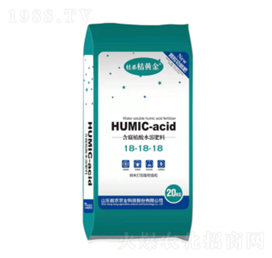 含腐植酸水溶肥料18-18-18-航農農業(yè)