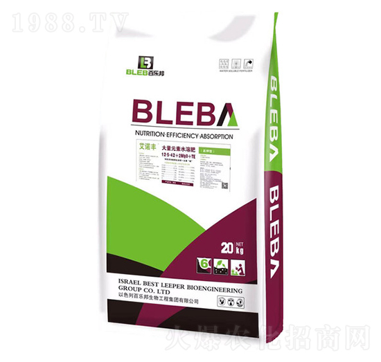 高鉀型大量元素水溶肥12-5-42+2MgO+TE-艾諾豐-百樂(lè)邦