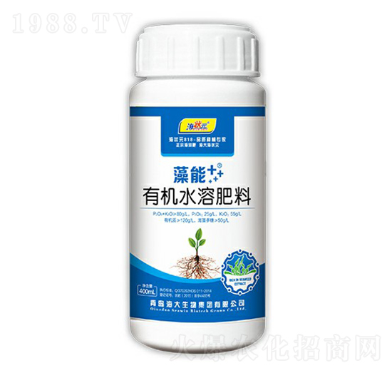 瓶裝有機(jī)水溶肥料-藻能+海狀元-海大生物