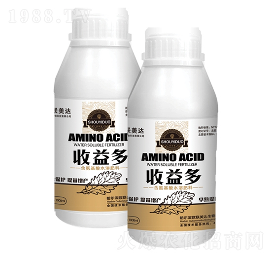 含氨基酸水溶肥料-收益多-歐聯(lián)美達