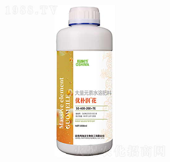 大量元素水溶肥50-400-200+TE-優(yōu)樸潤花-一撒寶來