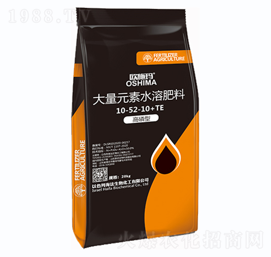 高磷型大量元素水溶肥10-52-10+TE-歐施瑪-一撒寶來