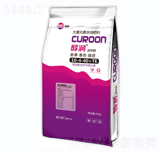 大量元素水溶肥料10-4-40+TE-醇潤(rùn)·超鉀肥-諾爾琦