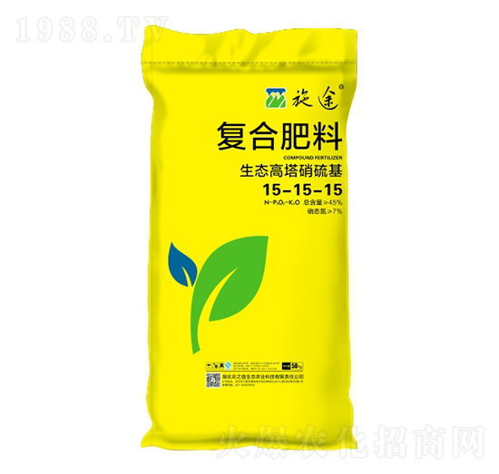 生態(tài)高塔硝硫基復合肥15-15-15-施途-凱龍楚興