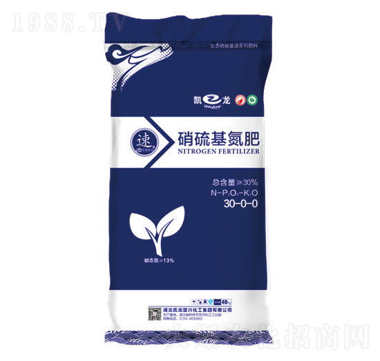 生態(tài)硝硫基復(fù)合肥料30-0-0-凱龍-凱龍楚興