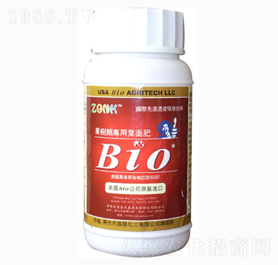 果樹類專用葉面肥-農康生物