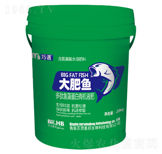 多肽魚藻蛋白有機(jī)液肥-大肥魚-百潤惠邦