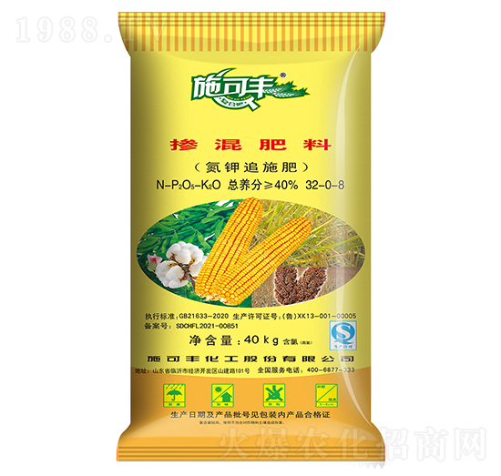 氮鉀追施肥32-0-8-施可豐