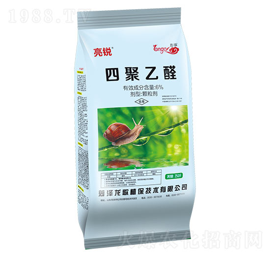 6%四聚乙醛（25公斤）-亮銳-龍歌植保