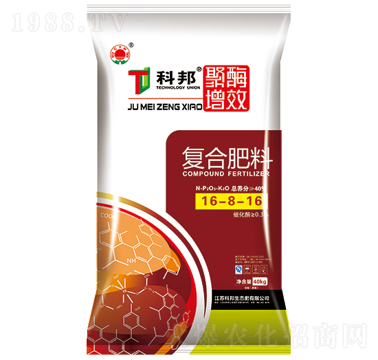 聚酶增效復合肥料16-8-16-科邦生態(tài)