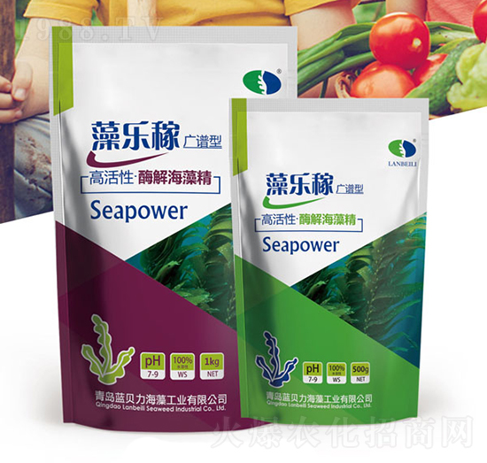 廣譜型高活性·酶解海藻精-藻樂稼-藍貝力