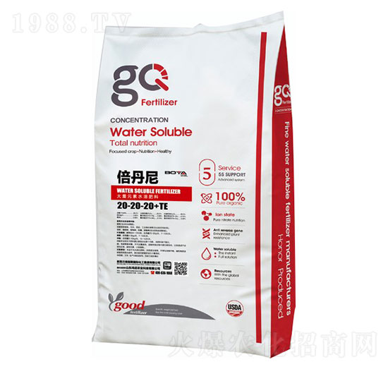 大量元素水溶肥20-20-20+TE-倍丹尼-圣派恩