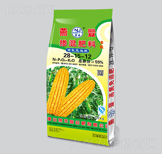 高氮免追摻混肥料28-15-12-燕豐