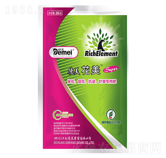 保花促花抗逆葉面專(zhuān)用肥-花美-德美實(shí)業(yè)