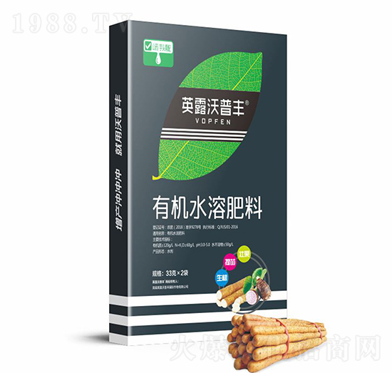 山藥芋頭需配有機水溶肥料（盒）-英露沃普豐