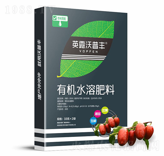 棗樹需配有機(jī)水溶肥料（盒）-英露沃普豐