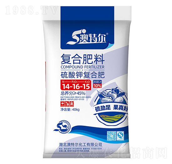 硫酸鉀復合肥料14-16-15-澳特爾-澳特爾