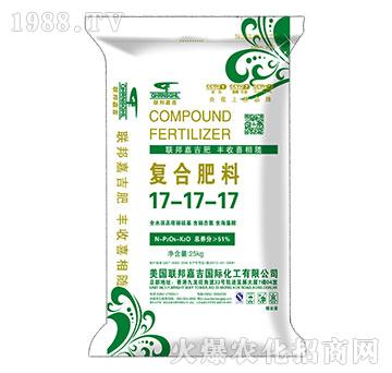 25kg復(fù)合肥料17-17-17-聯(lián)邦嘉吉