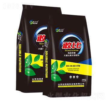 海藻多糖大量元素水溶肥料20-10-30+TE-敢比-裕田高科