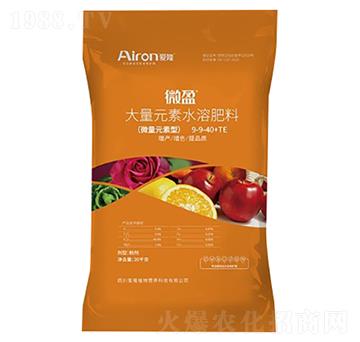 高鉀型大量元素水溶肥料9-9-40+TE-微盈-愛隆