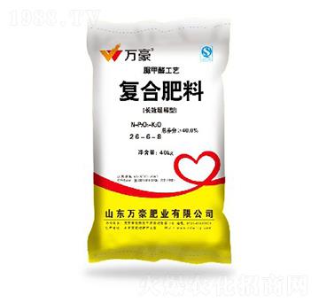 玉米專用脲甲醛復(fù)合肥料26-6-8-萬豪