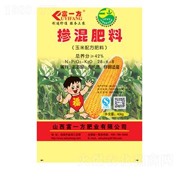 玉米專用摻混肥料28-6-8-富一方