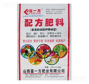 氨基酸硫酸鉀果樹(shù)型配方肥料-富一方