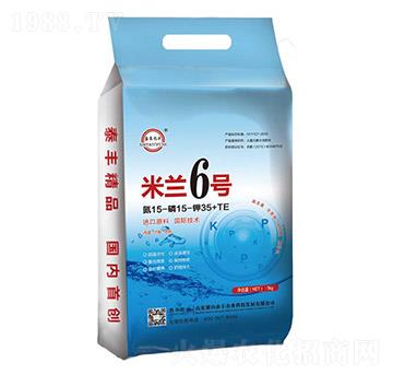 大量元素水溶肥15-15-35+TE-米蘭6號-梁山泰豐