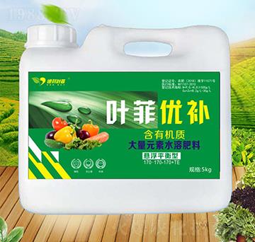 懸浮平衡型大量元素水溶肥料170-170-170+TE-優(yōu)補-德邦葉菲